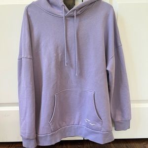 Purple lazy pants hoodie